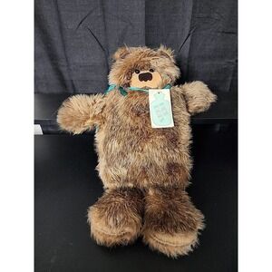 Woof & Poof Hot Bots Hot Water Bottle Bear With Blue Ribbon New With Tag Vintage